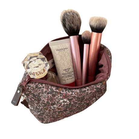 Lille Toilettaske - Violet Bloom