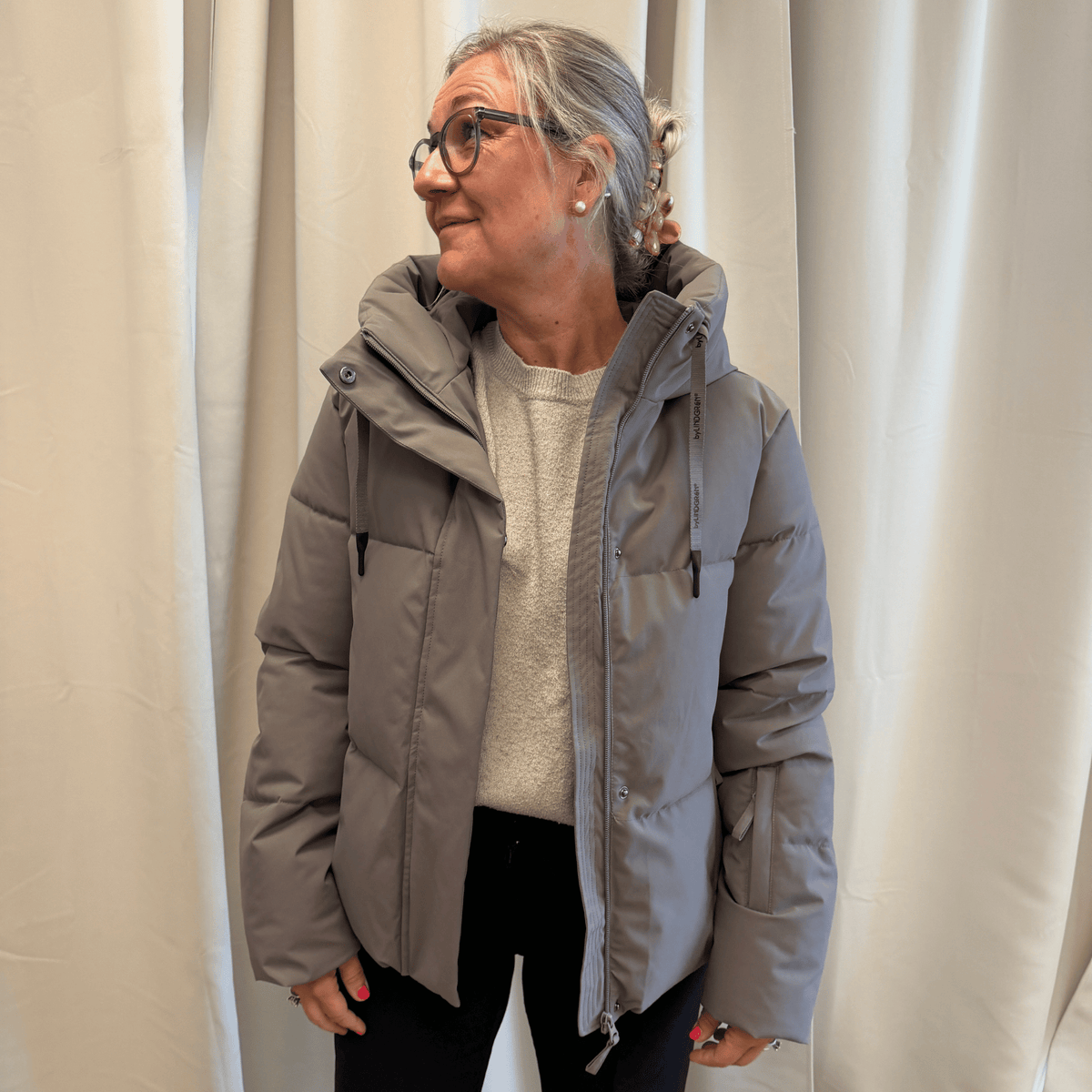 Miss Iris Puffer Vinterjakke - Golden Hazel