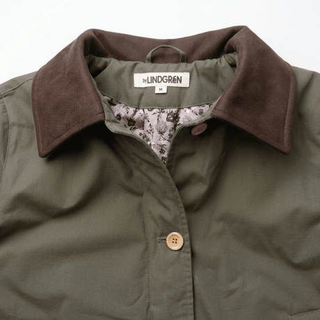 Miss Vigga Cotton Coat - Nordic Sage