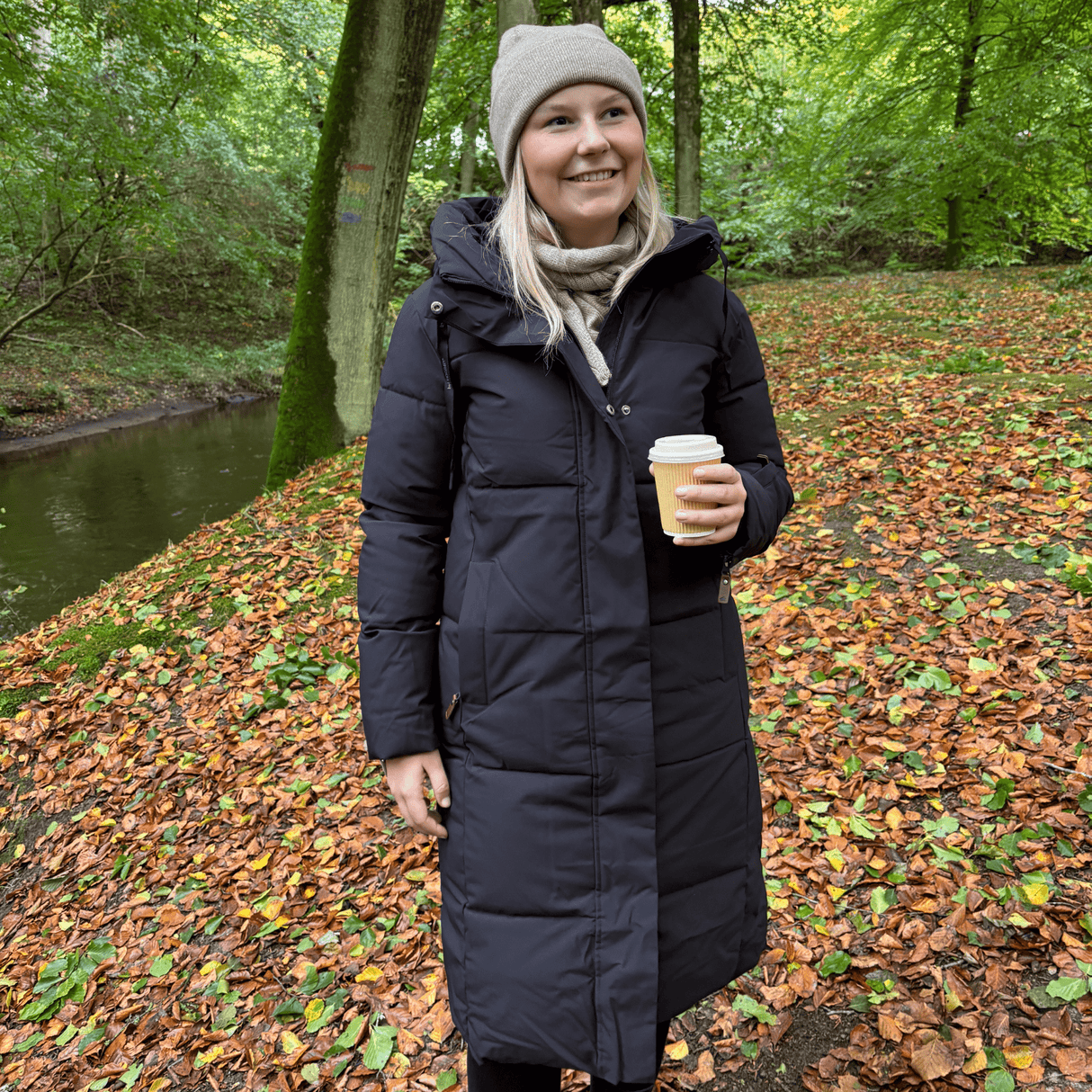 Mrs. Idun Puffer Vinterjakke - Black