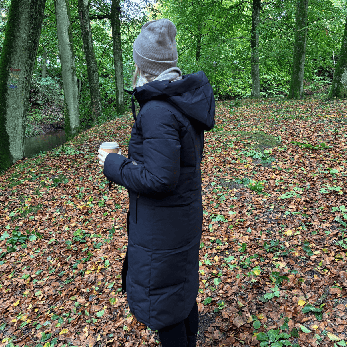 Mrs. Idun Puffer Vinterjakke - Black