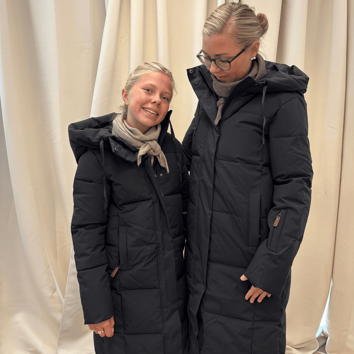 Mrs. Idun Puffer Vinterjakke - Black