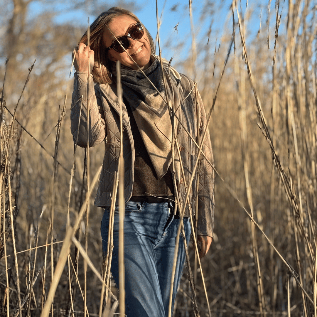 Mrs. Laura Termojakke - Truffle Beige