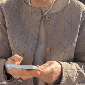 Mrs. Laura Termojakke - Truffle Beige