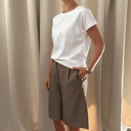 Mrs. Thilde Kortærmet T-Shirt - Off White