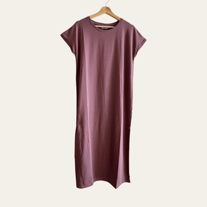 Mrs. Thilde T-Shirt Kjole - Vintage Rose