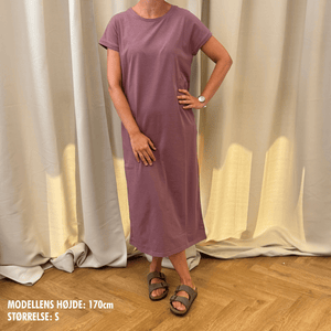 Mrs. Thilde T-Shirt Kjole - Vintage Rose