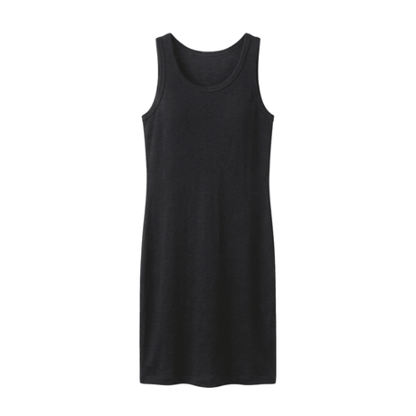 Mrs. Vigdis Wool Long Tank Top - Black