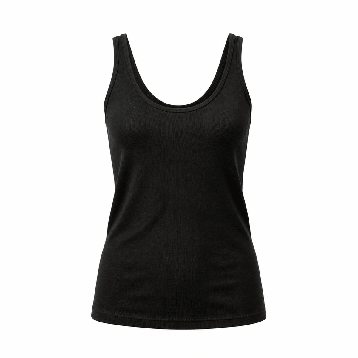 Mrs. Vigdis Wool Tank Top - Black