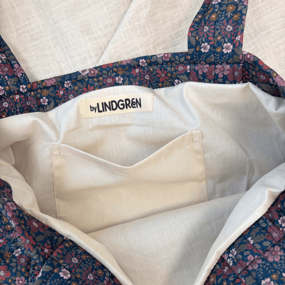 Shopping Net - Blue Sea Liberty Flower AOP