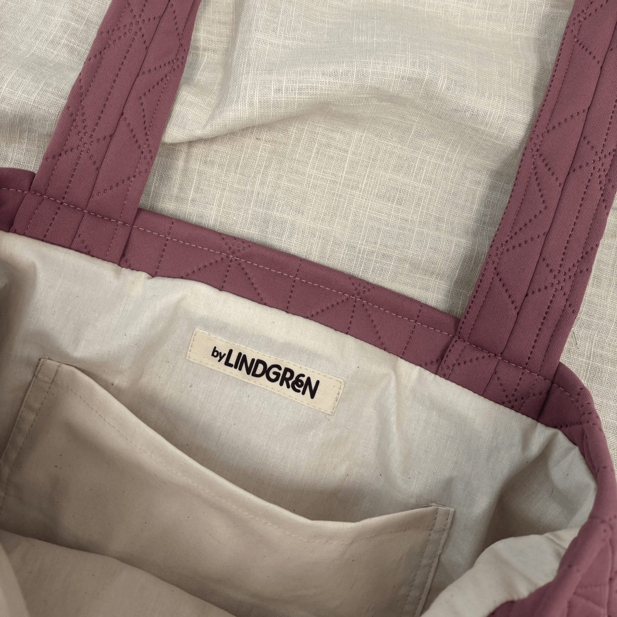 Shopping Net - Dark Rose