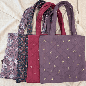 Shopping Net - Lavender w. Gold