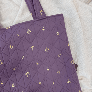 Shopping Net - Lavender w. Gold