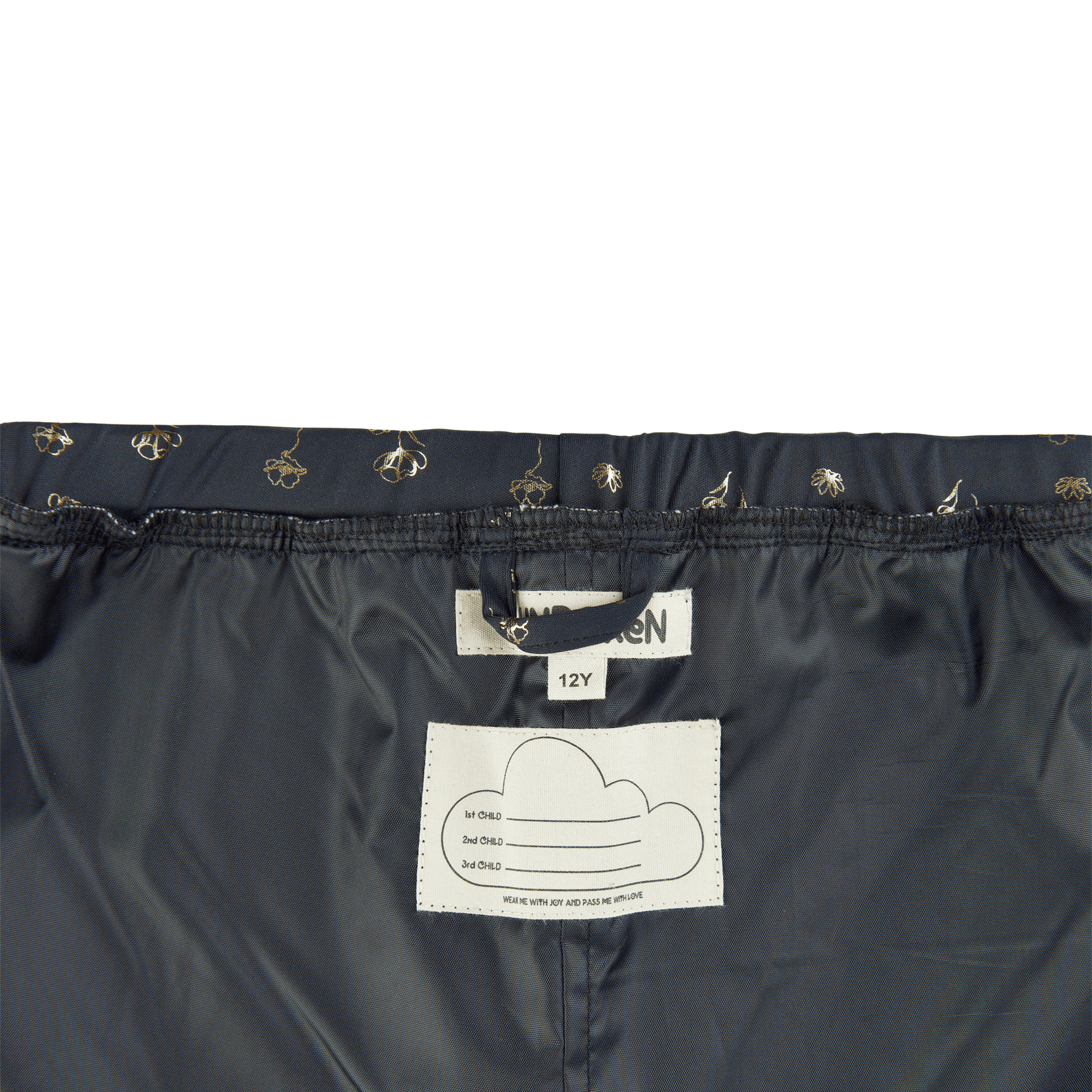 Sigrid Termobukser - Blue Shadow Gold AOP