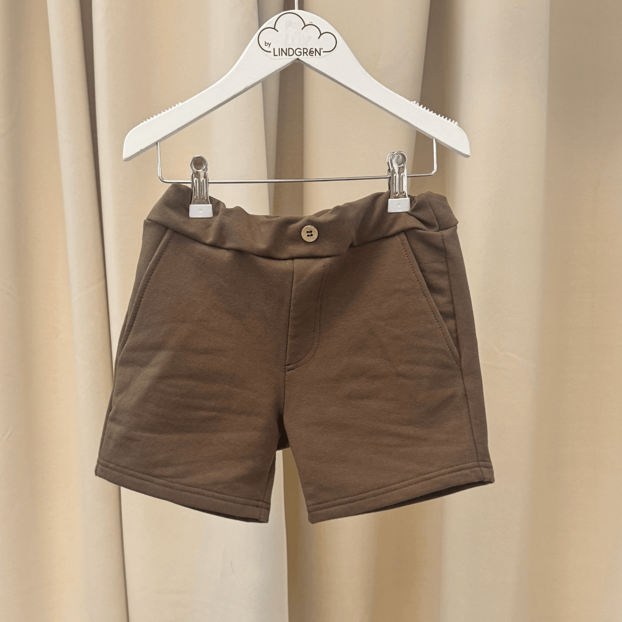 Skarde Sweat Chino Shorts - Old Brown