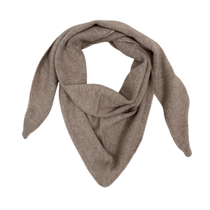 Strikket Tørklæde - Truffle Beige Melange