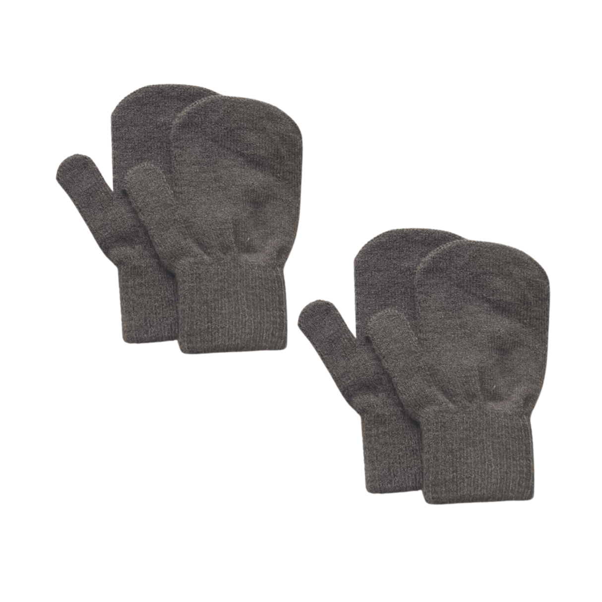 Strikluffer (2 - pak) - Brown Melange