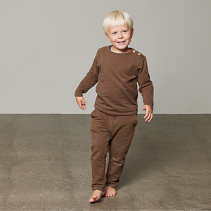 Skarde Sweat Chinos - Old Brown