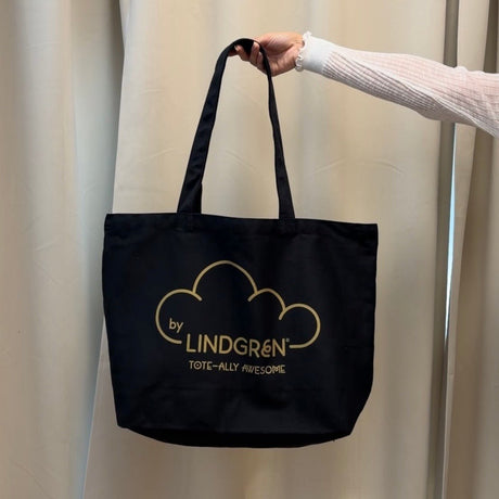 The Everyday Tote - Black With Gold