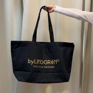 The Everything Tote - Black With Gold
