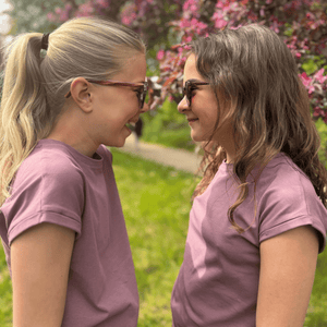 Thilde Kortærmet T-Shirt - Vintage Rose