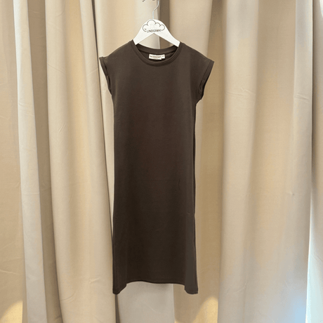 Thilde T-Shirt Kjole - Old Brown