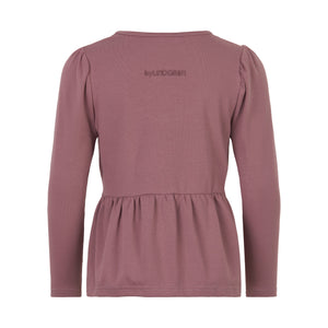 Tora Peplum Bluse - Vintage Rose