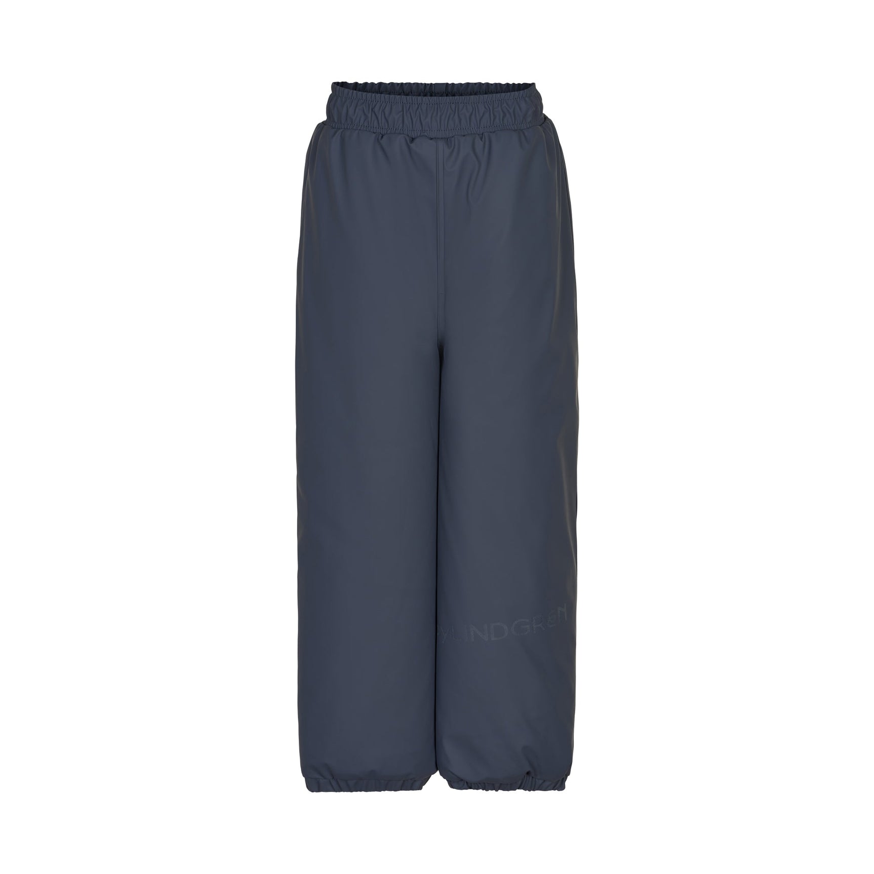 Vatteret PU regnbukser - Midnight Ink