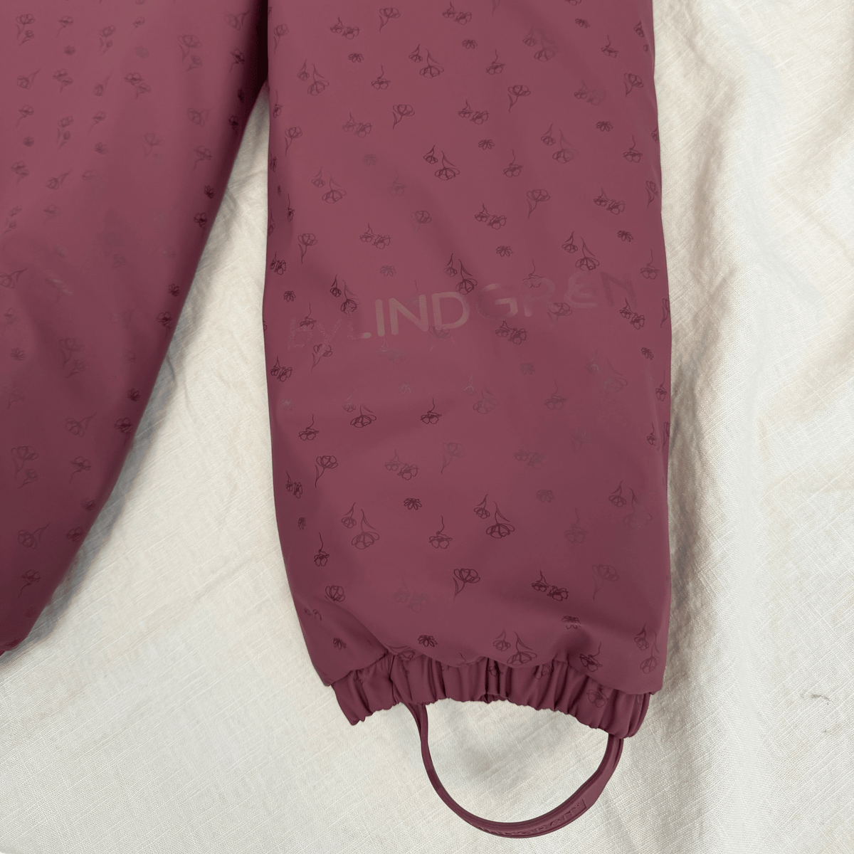 Vatteret PU regnbukser - Wild Rose Flower AOP (kommer snart)