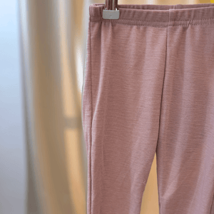 Verner Wool Leggings - Dusty Rose