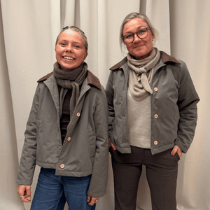 Vigga Cotton Coat - Nordic Sage