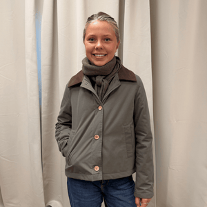 Vigga Cotton Coat - Nordic Sage