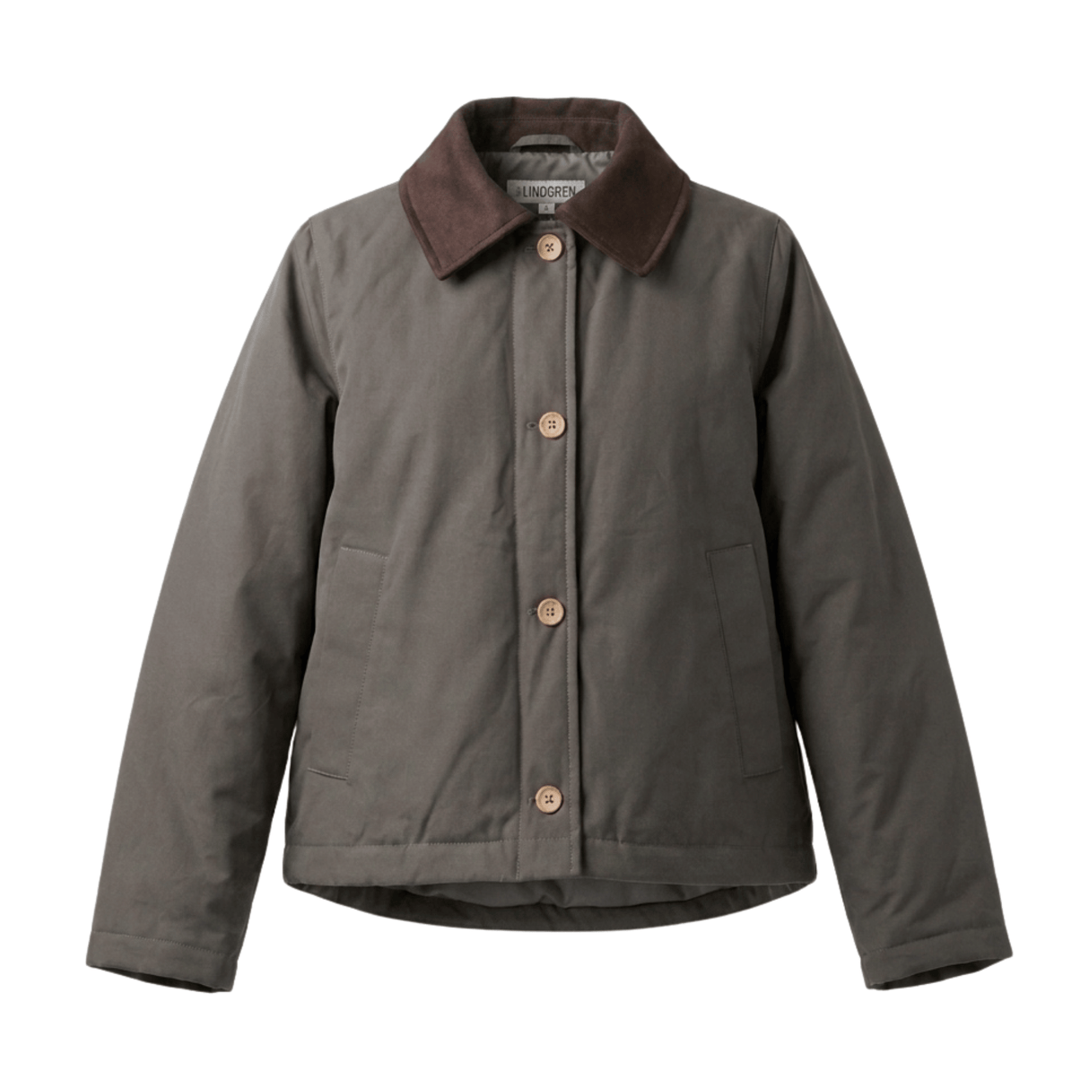 Miss Vigga Cotton Coat - Nordic Sage
