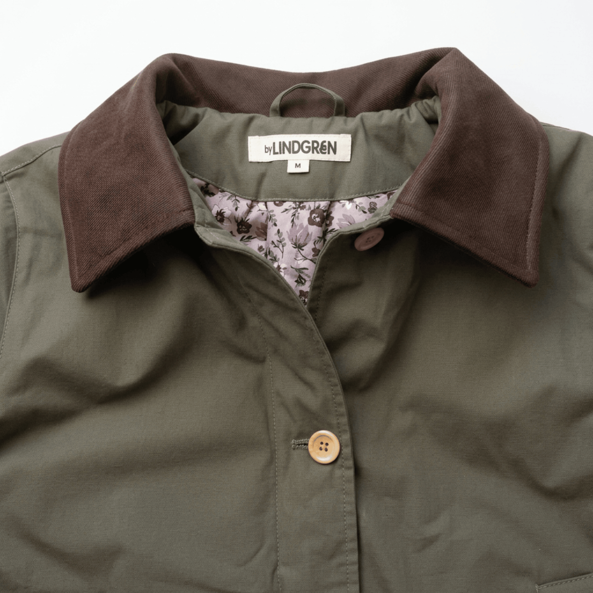 Miss Vigga Cotton Coat - Nordic Sage