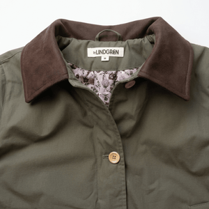 Miss Vigga Cotton Coat - Nordic Sage