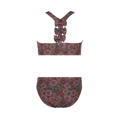byLINDGREN Aldis Bikini UV50+ Swim Wear UV50+ Eucalyptus Rosehip Flower AOP
