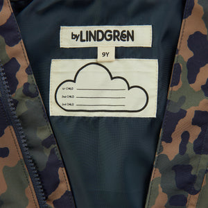 byLINDGREN Aslak Forårs- & Regnjakke // Walnut Rain Wear Camouflage AOP