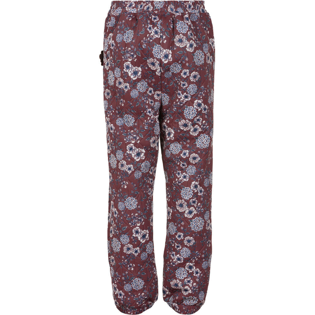 byLINDGREN Sigrid Termobukser Thermo Wear Winter Rose Hortensia AOP