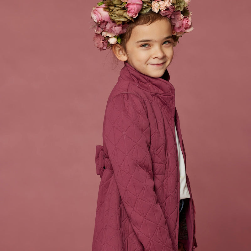 Lille Sigrid Termojakke - Velvet Rose