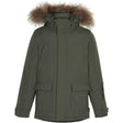 Thyr Vinterjakke m. pels - Dark Green